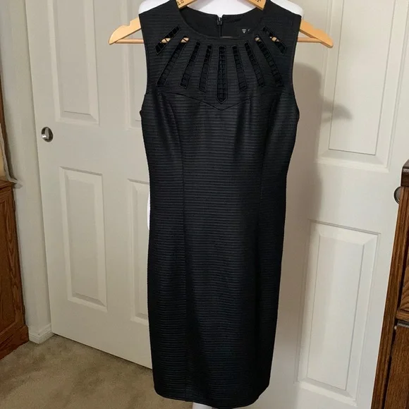 Guess | Dresses | Guess Los Angeles Black Sleeveless Dress With Cut Outs Around Neck Line | Poshmark Guess | Dresses | Guess Los Angeles Black Sleeveless Dress With Cut Outs Around Neck Line | Poshmark